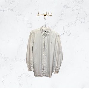 Ralph Lauren Polo - White - Men’s 16 34/35